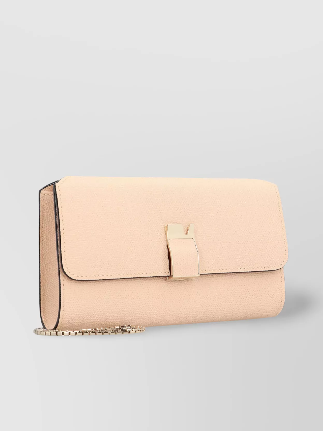 Valextra Nolo Calfskin Shoulder Bag Chain