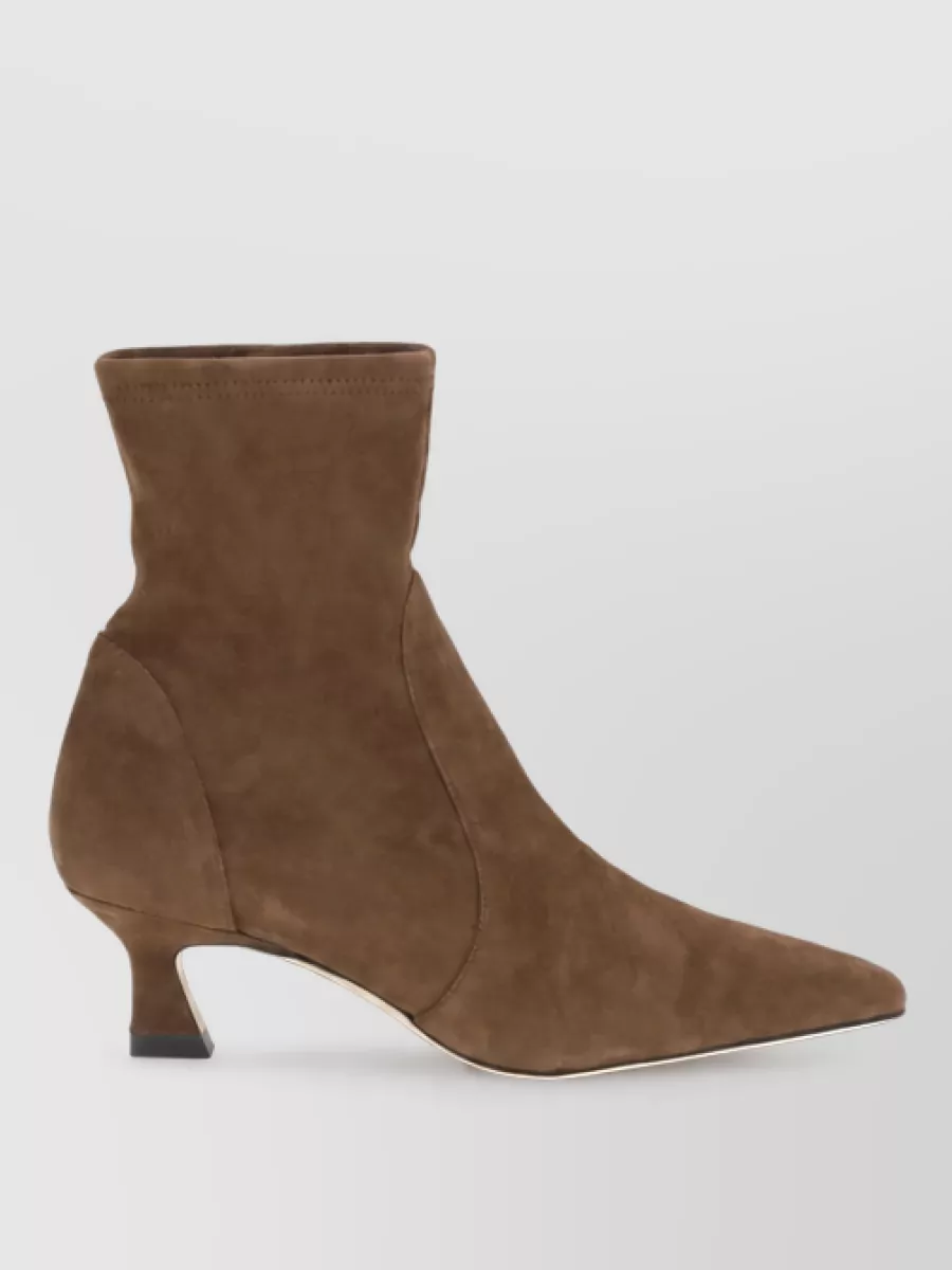 Stuart Weitzman Leather Ankle Boots