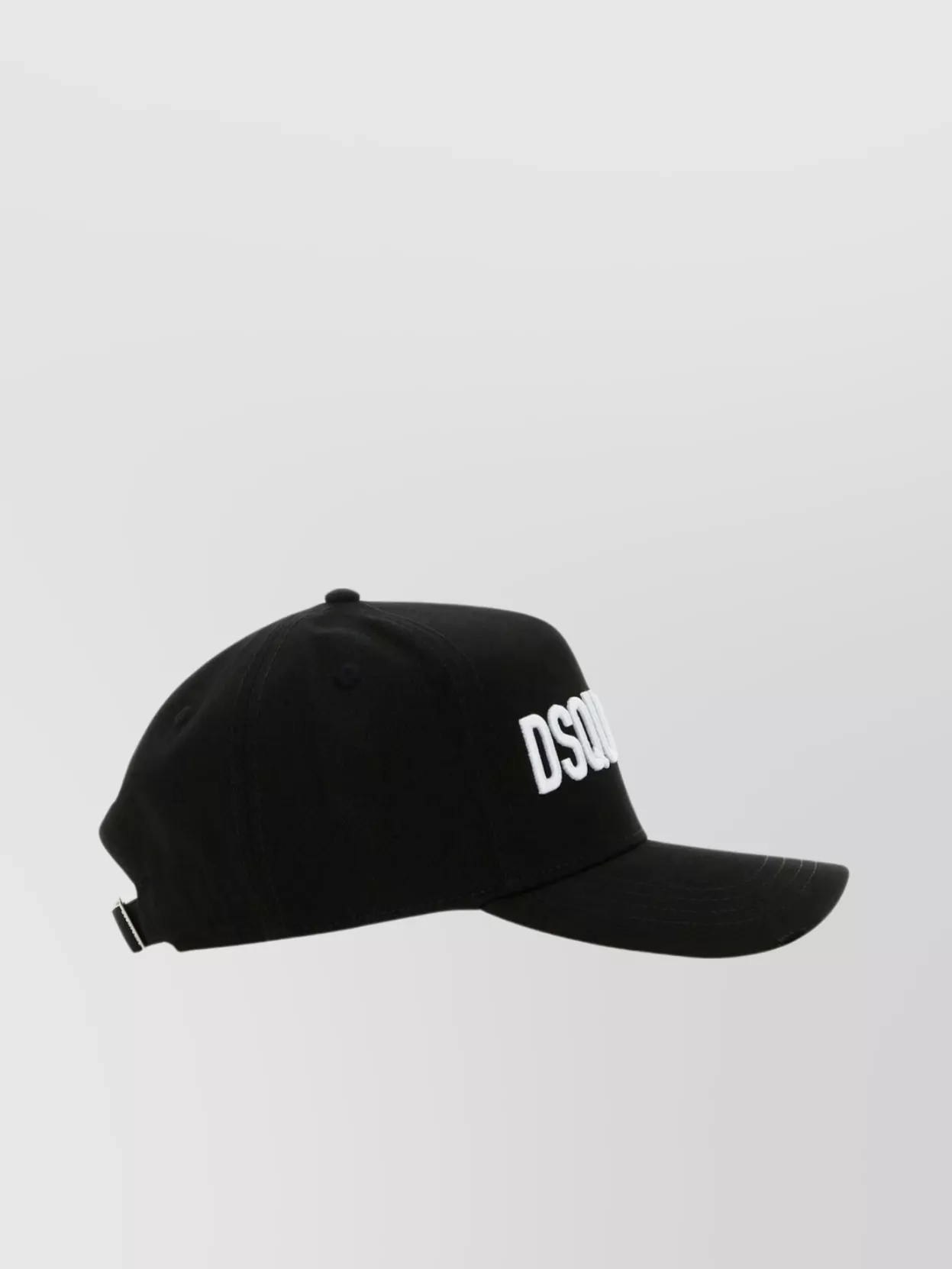 Shop Dsquared2 Technicolor Distressed Curved Visor Baseball Cap In Black
