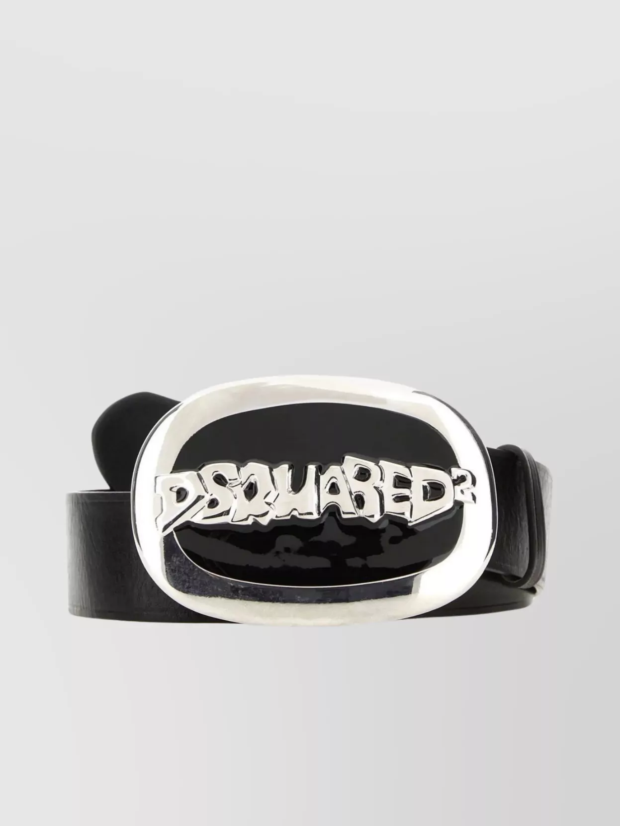 Shop Dsquared2 Adjustable Pebble Leather Belt In Black