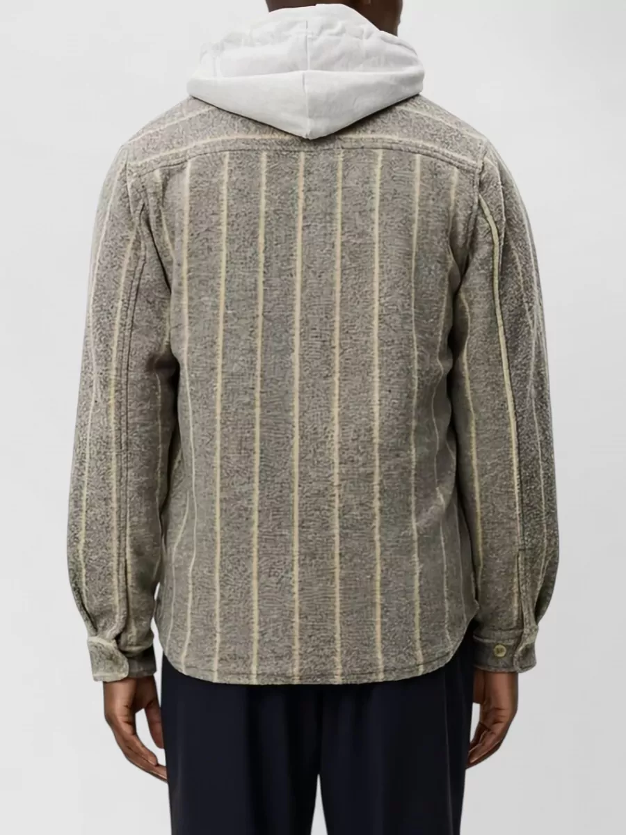 Les Deux Wool Blend Shirt Jacket