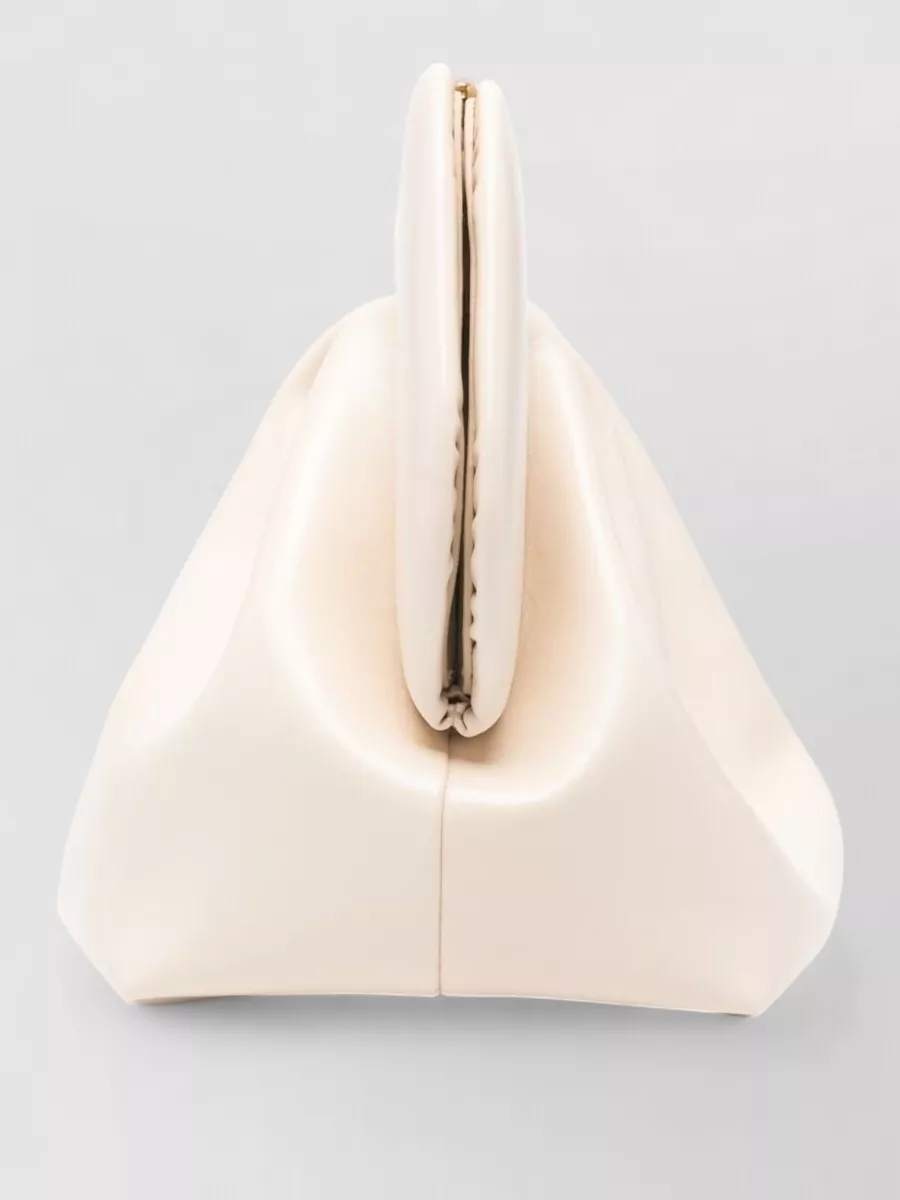 Themoiré Bios Vegan Leather Clutch Top Handle