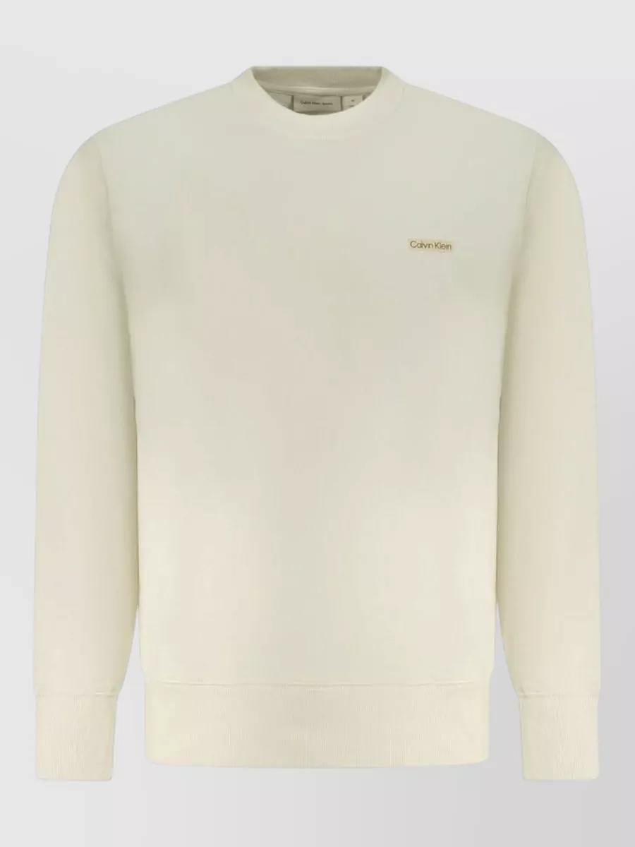 Calvin Klein cotton crew-neck sweater