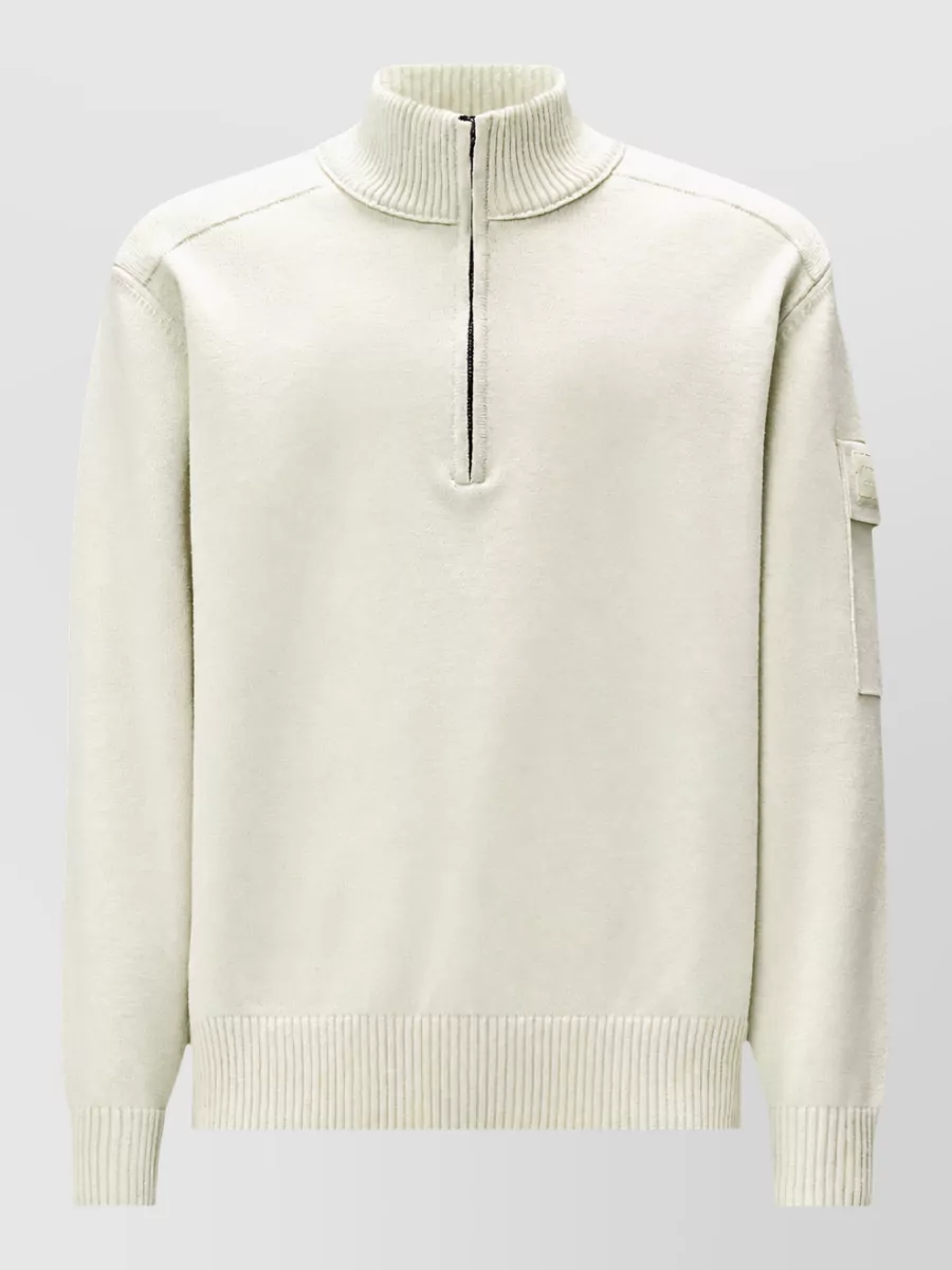 C.P. Company wool half-zip regular-fit sweater