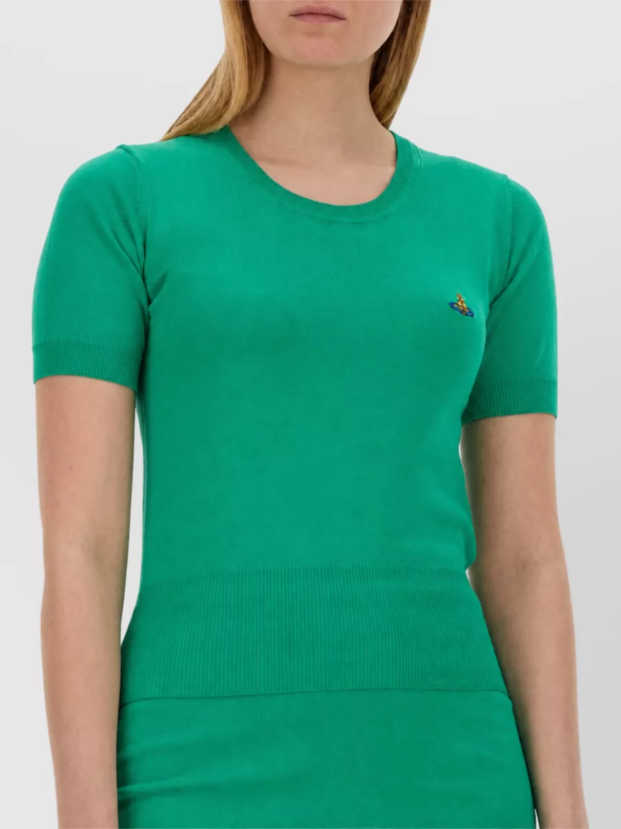 Vivienne Westwood Cotton Logo-Print Mini Dress