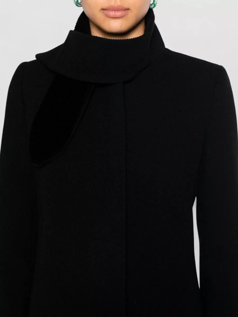 Emporio Armani Corduroy Single-Breasted Coat