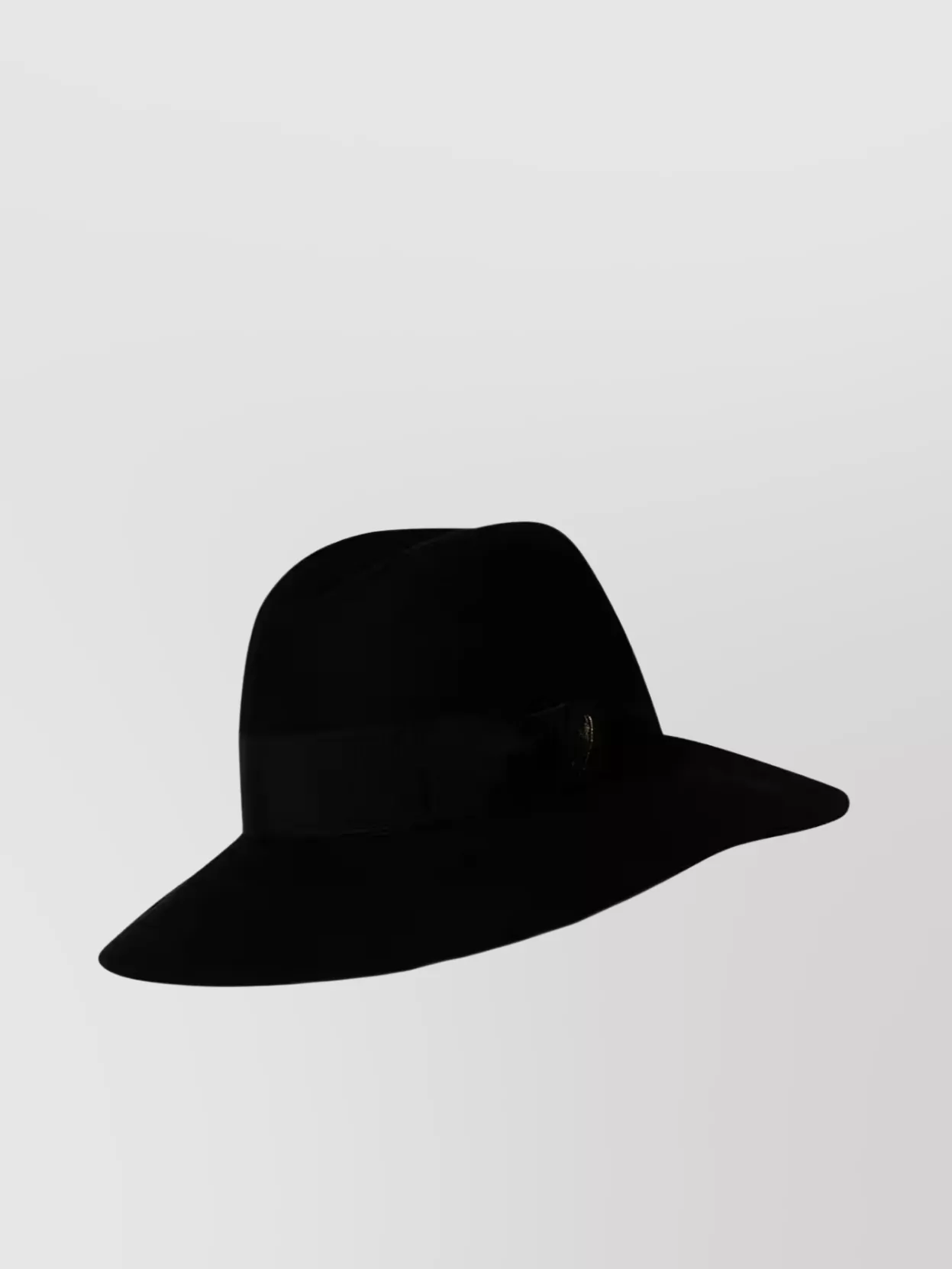 Borsalino Ribbon Wide Brim Hat