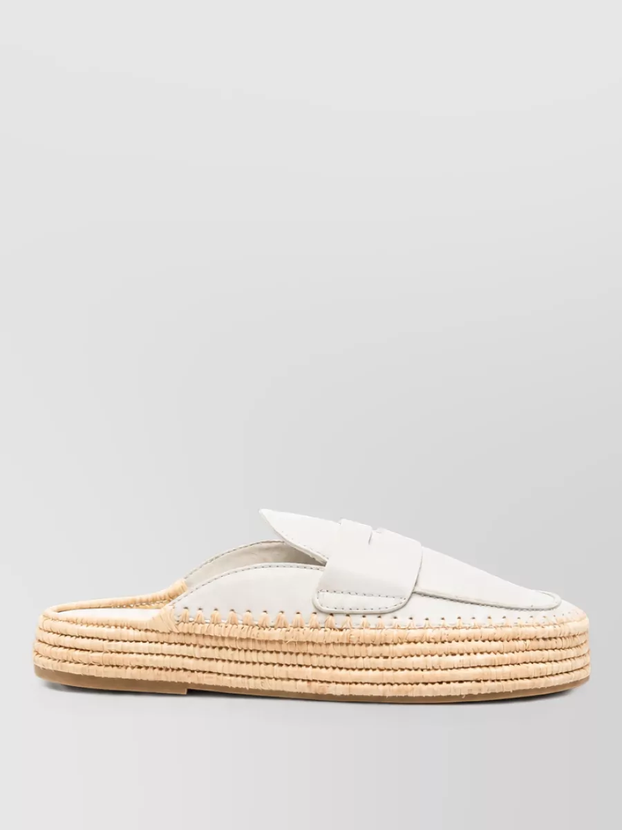 Paloma Barceló leather slides