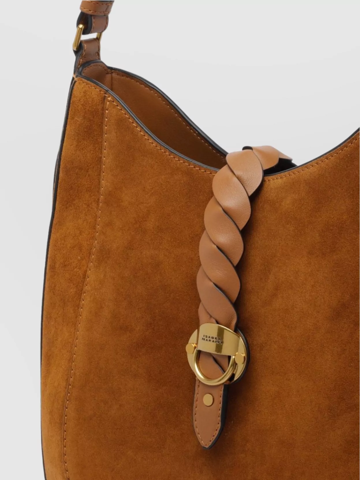 Isabel Marant Braided Handle Shoulder Bag