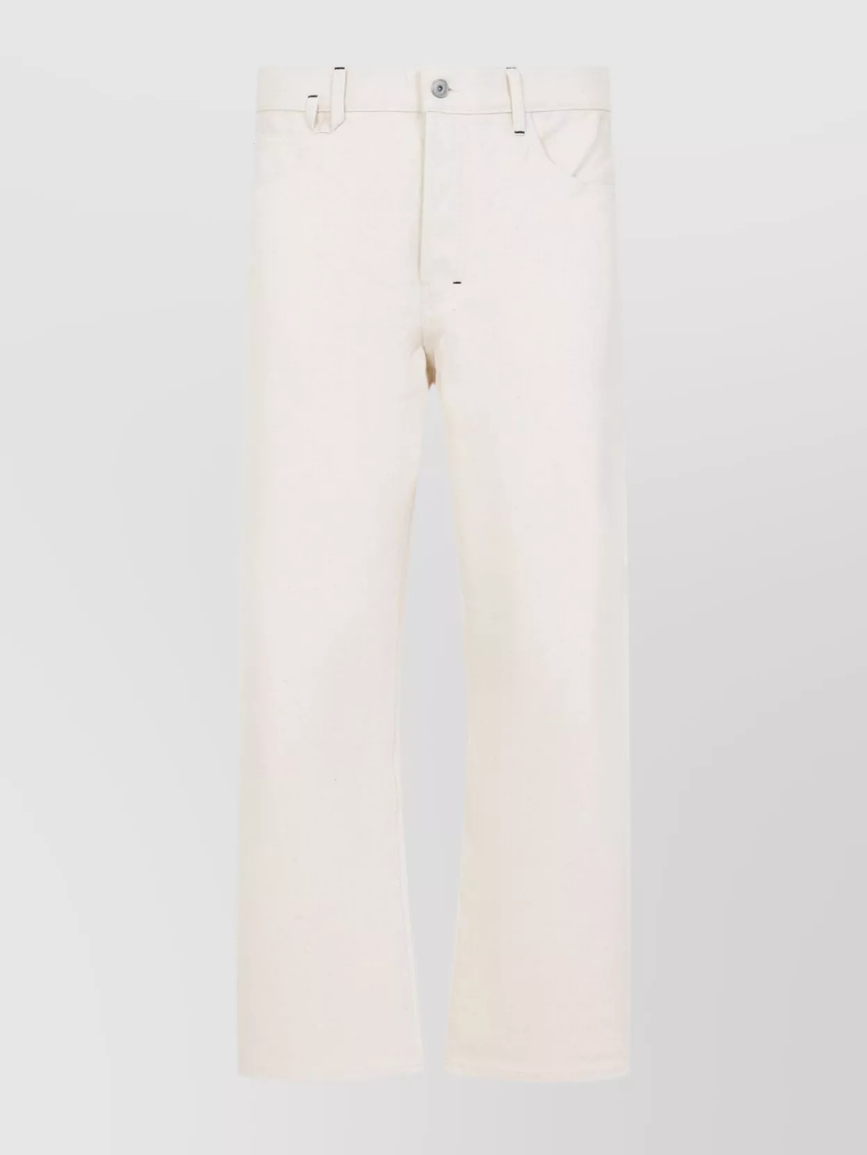 Jacquemus Venice Flared Leg Jeans With Embroidered Detail