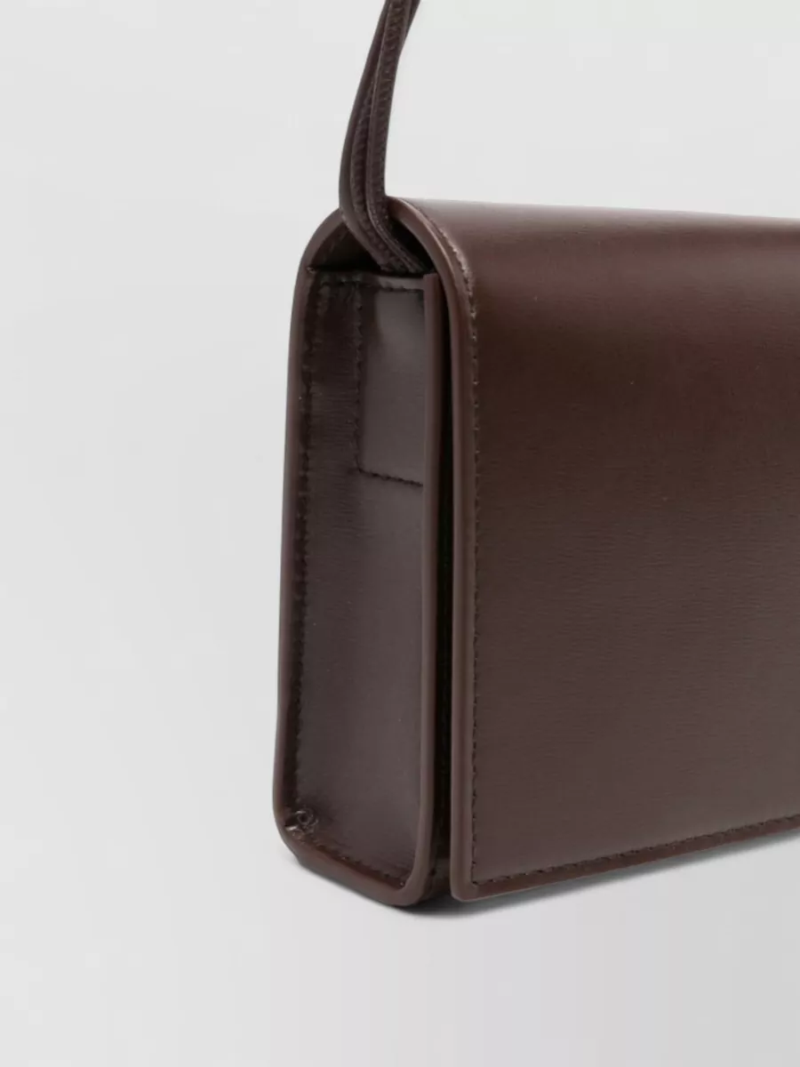 Jil Sander Tangle Calf Leather Cross-Body Bag