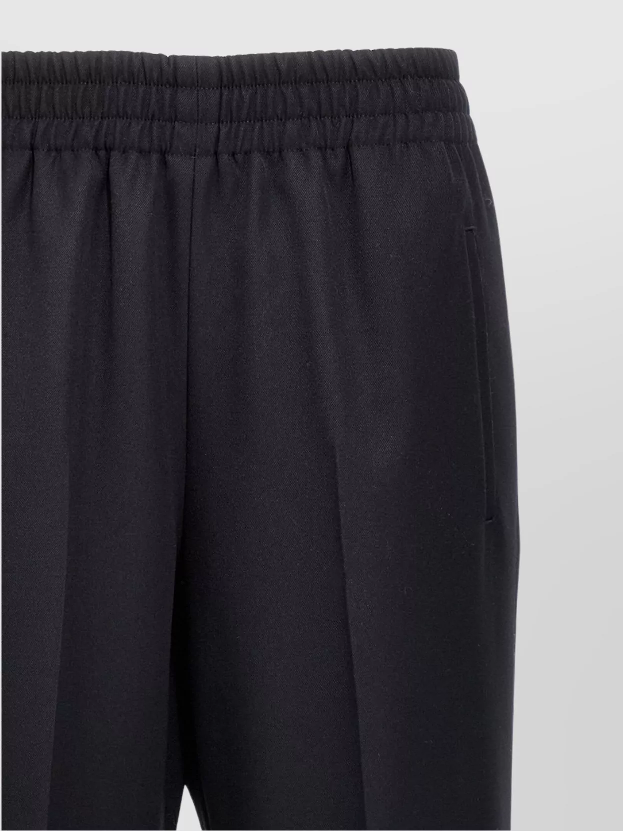 Golden Goose Elastic Waistband Straight Leg Trousers