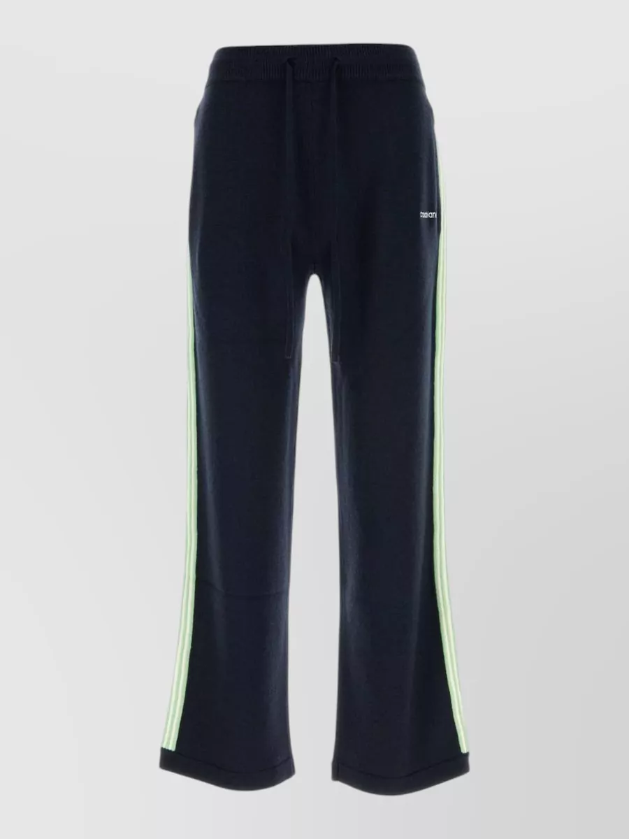 Casablanca Merino wool straight-leg sweatpants