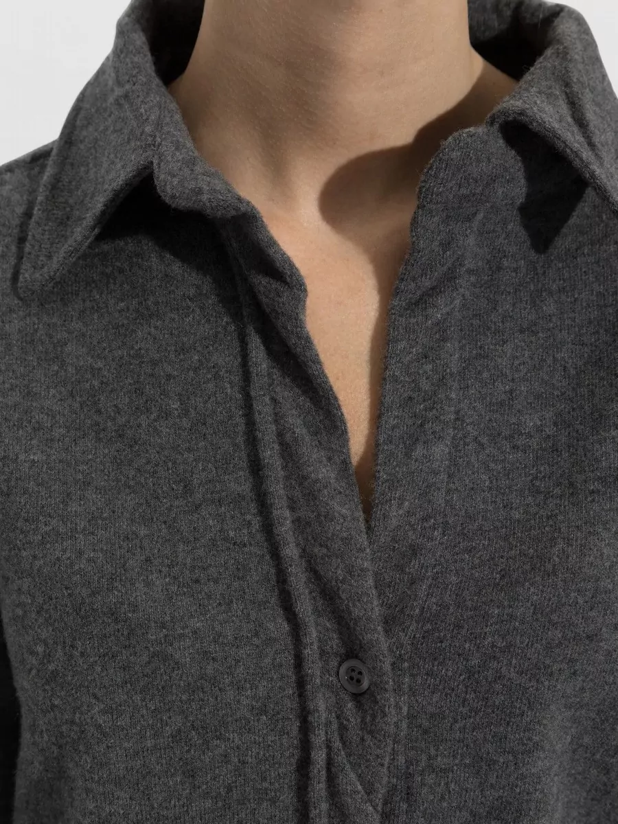 Maison Margiela Wool Long-Sleeve Shirt