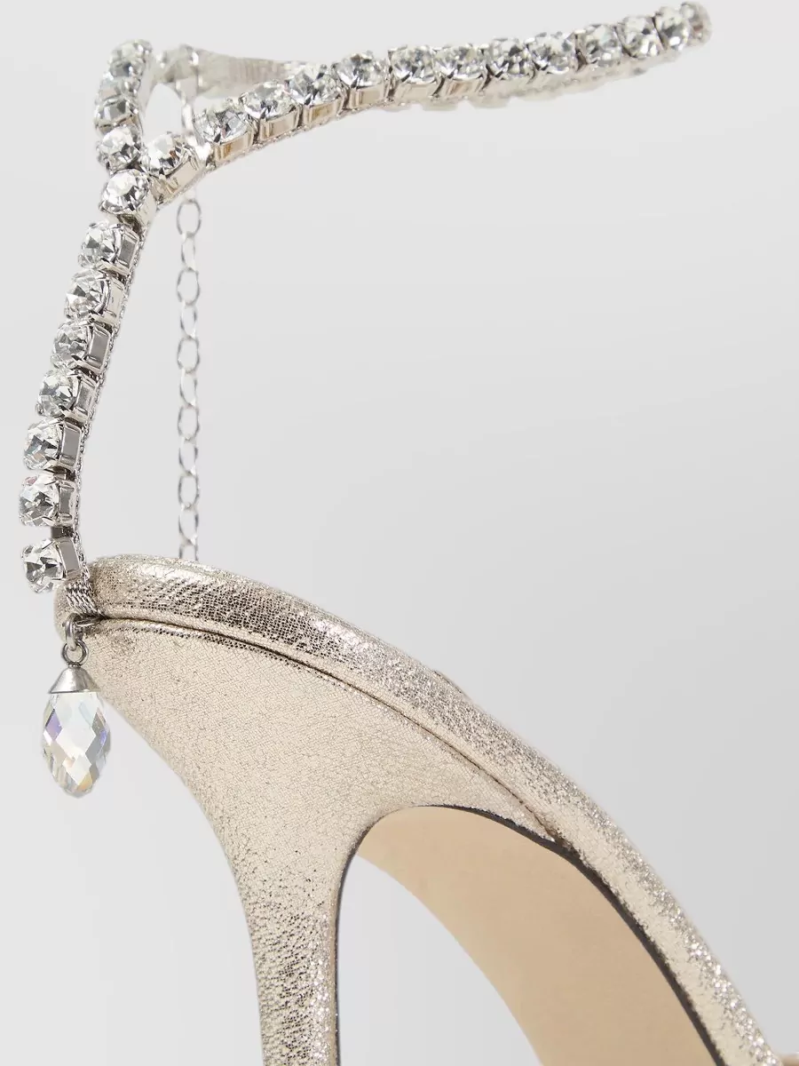 Jimmy Choo Crystal-Embellished Saeda 100 Pumps
