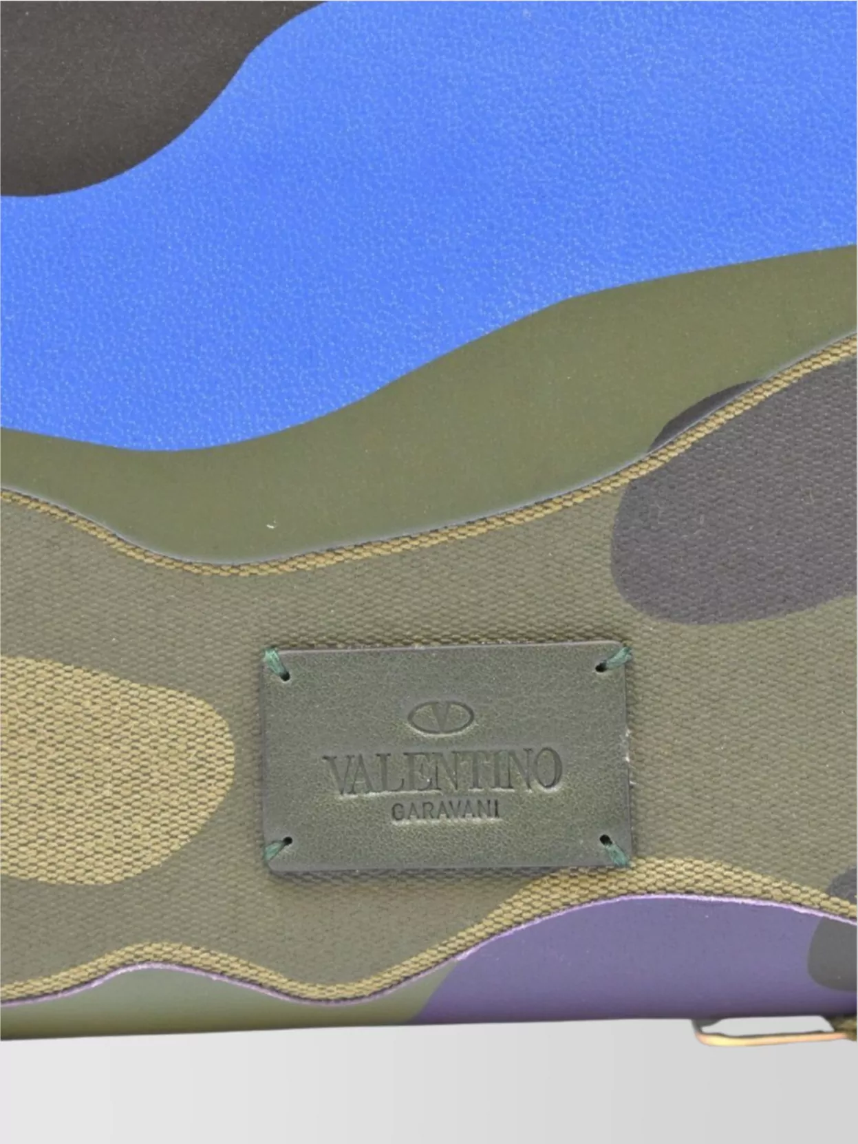 Valentino Garavani Camouflage Pattern Rectangular Shape Wallets