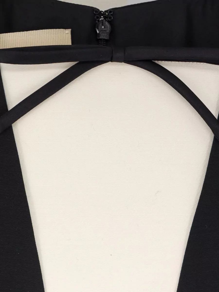 Valentino Virgin Wool And Silk Short-Sleeve Square-Neck Mini Dress