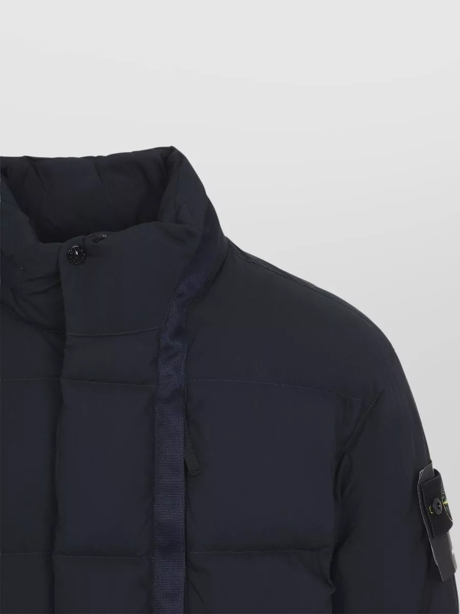Stone Island Cotton Nylon Quilted Puffer Jacket