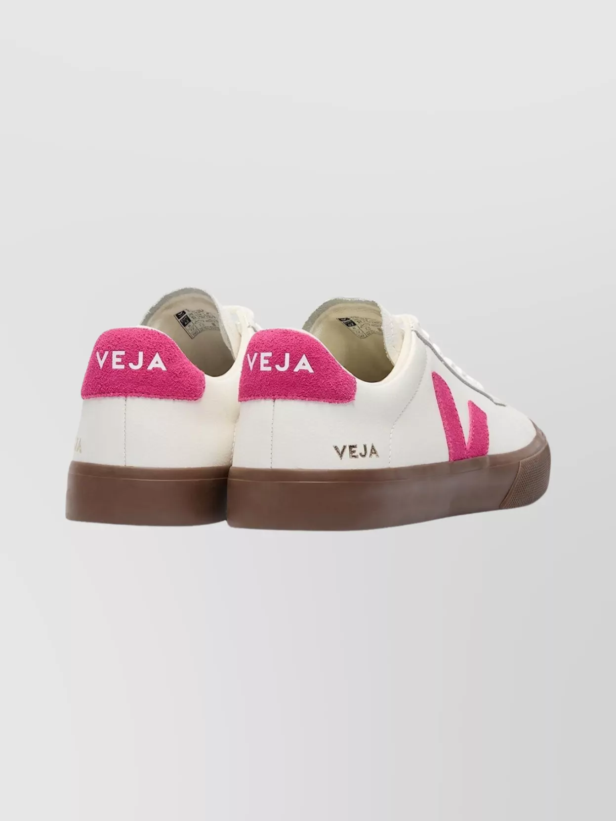Veja Low-Top Sneakers With Rubber Sole And Heel Tab