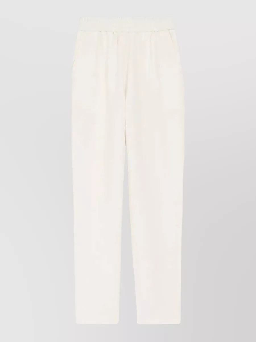 Ami Paris Elasticated waist tailored trousers