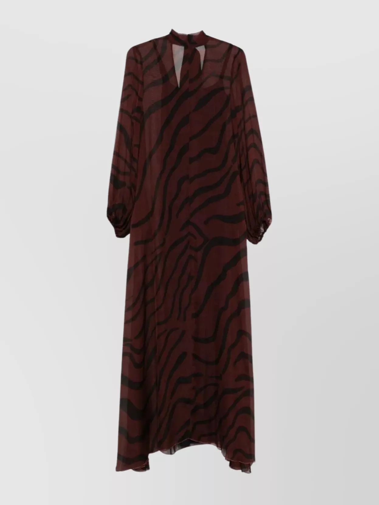 Raquel Diniz Stylish Kaftan Balloon Sleeves In Red