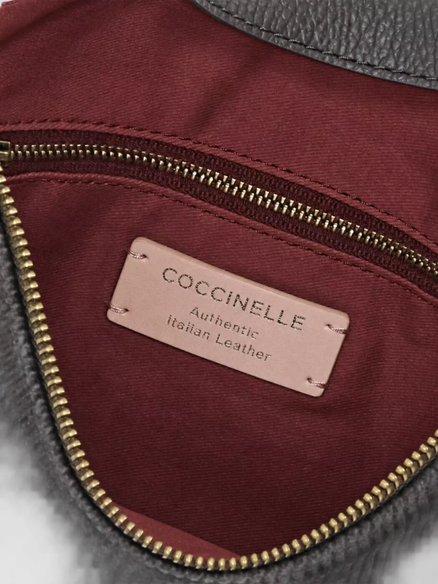 Coccinelle Corduroy Shoulder Bag