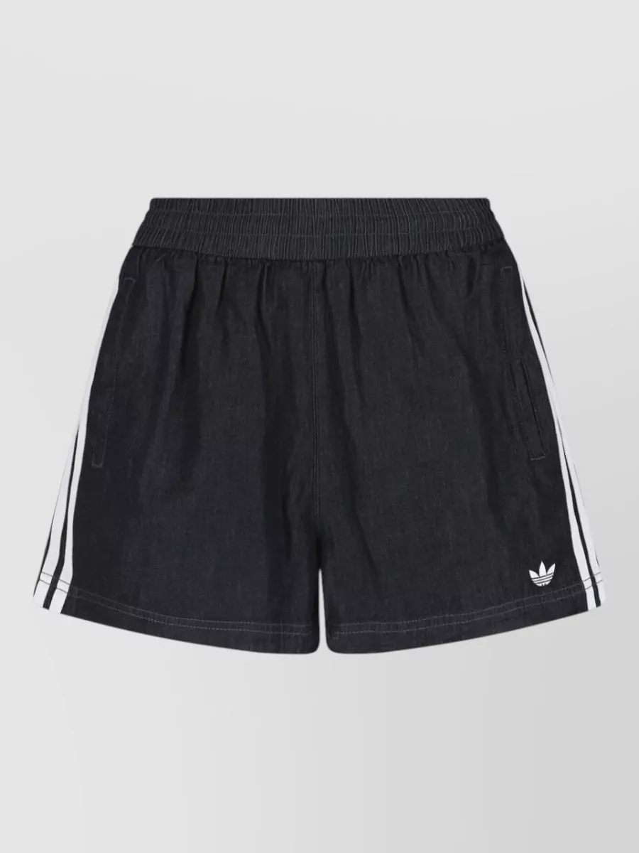 Adidas Cotton Straight Knee-Length Shorts
