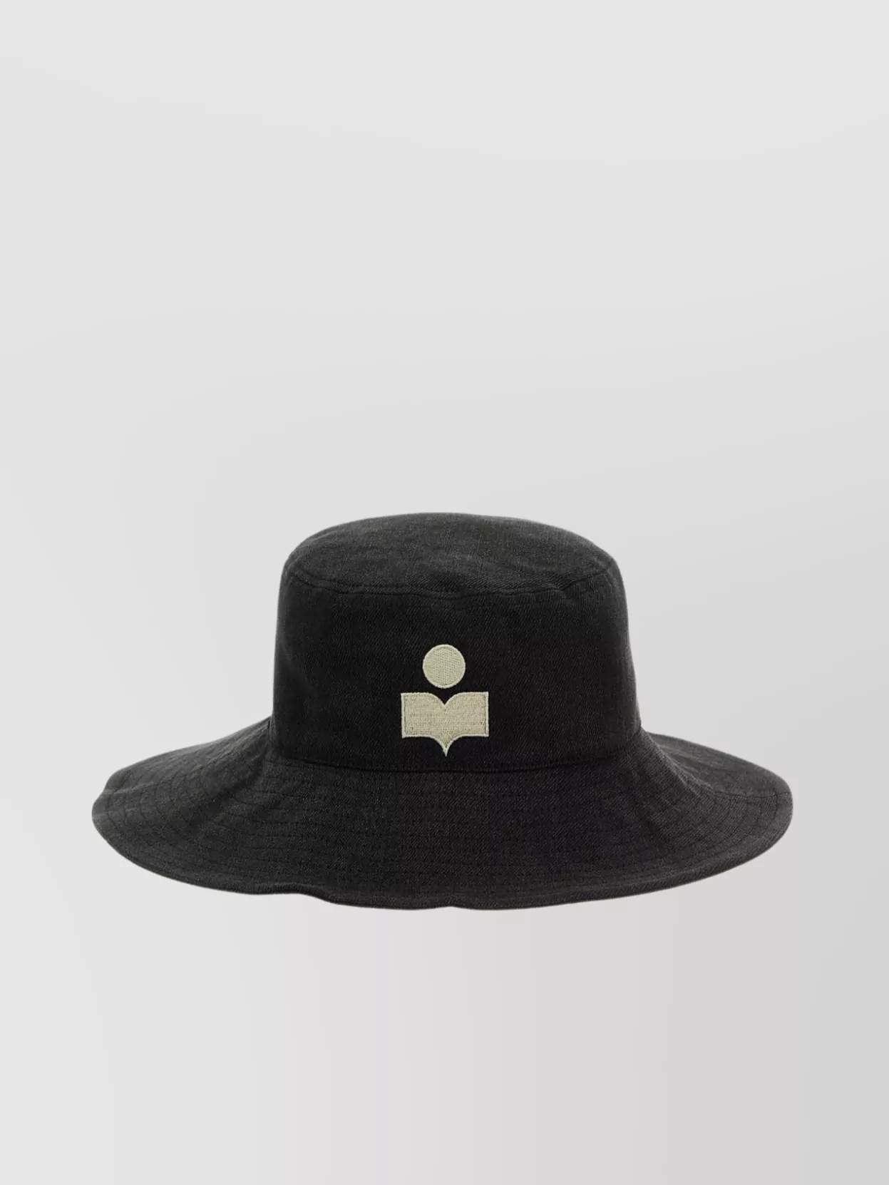 Shop Isabel Marant 'deliya' Stitched Unstructured Wide Brim Hat