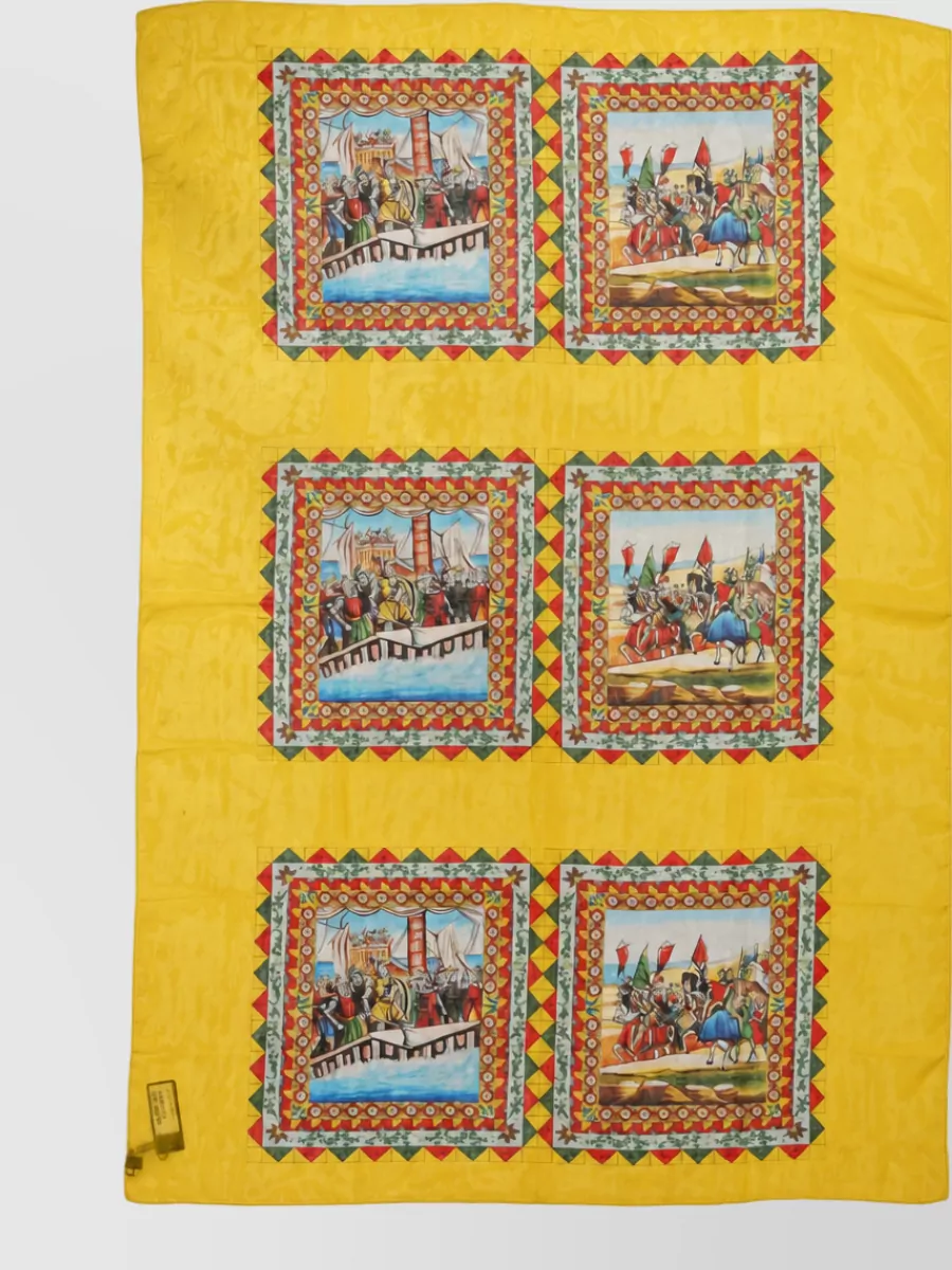 Dolce&Gabbana silk printed scarf
