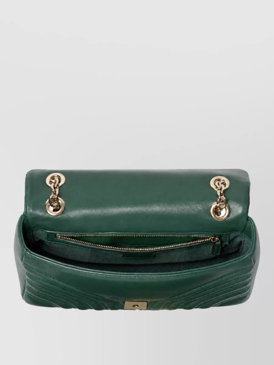 Gucci Gg Marmont Clutch Bag Chain Strap