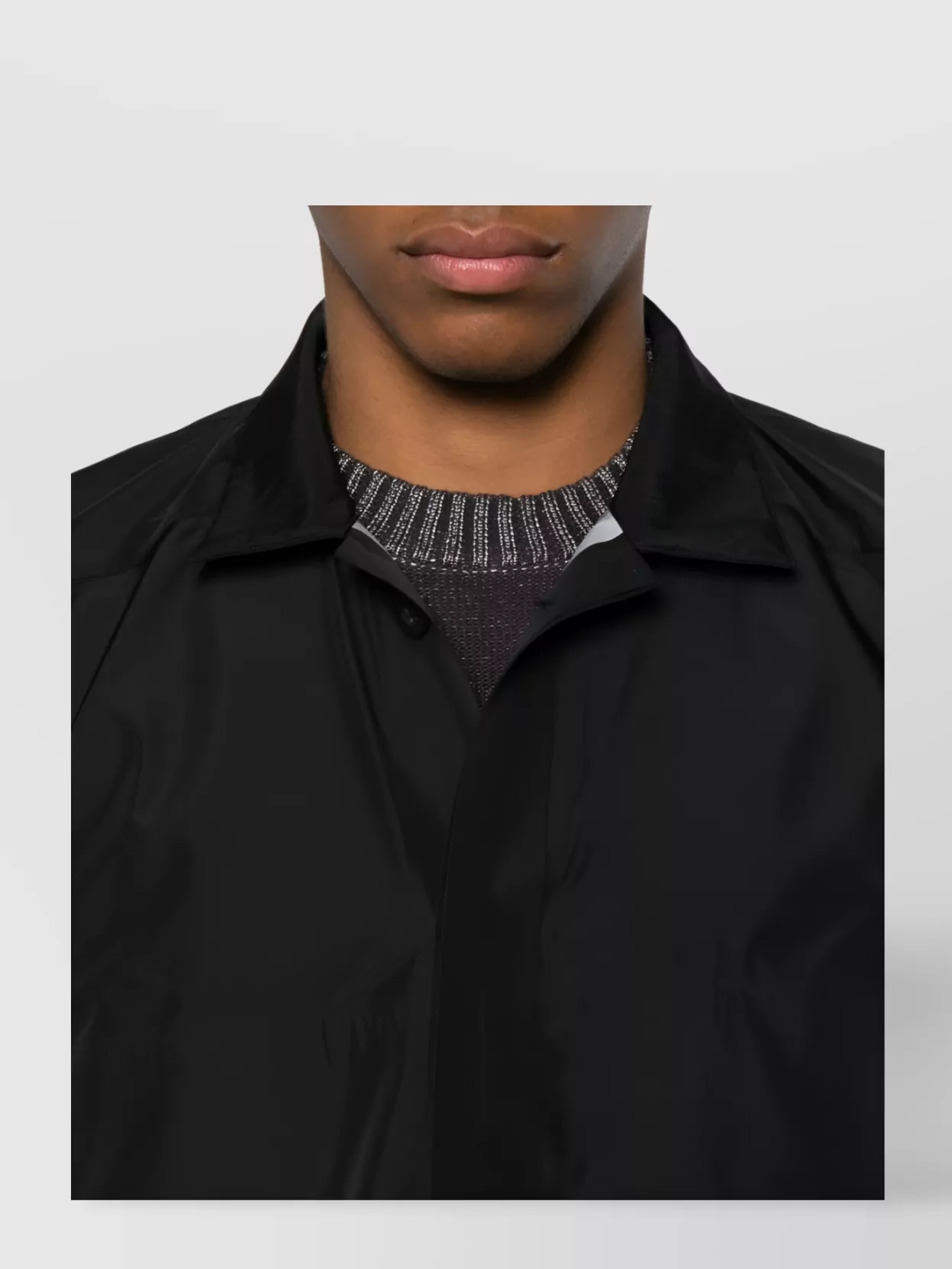 Gr10K Rural Shirt Jacket Asymmetric Hem