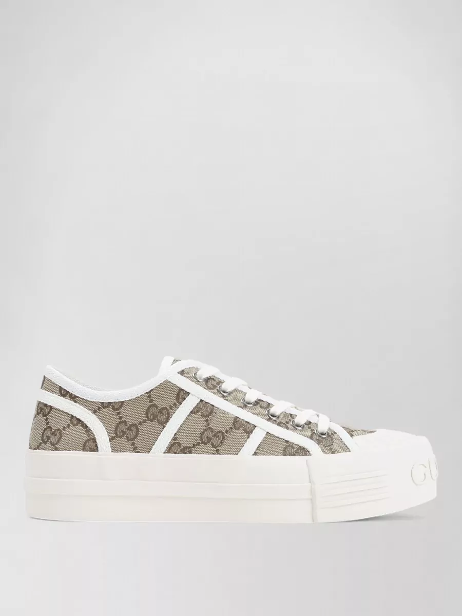 Gucci Canvas Low-Top Sneakers