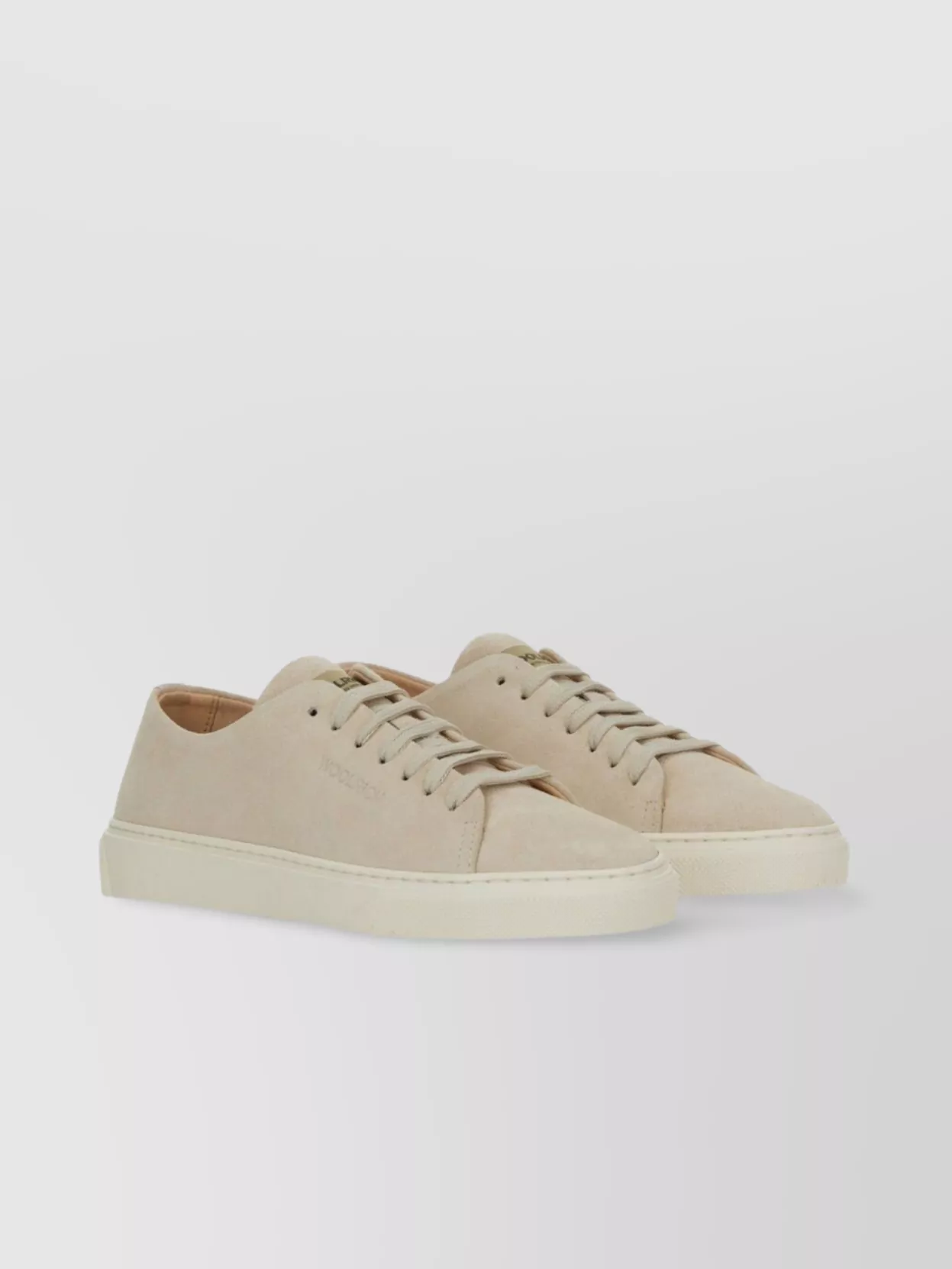 Woolrich Suede Low-Top Rubber Sole Sneaker