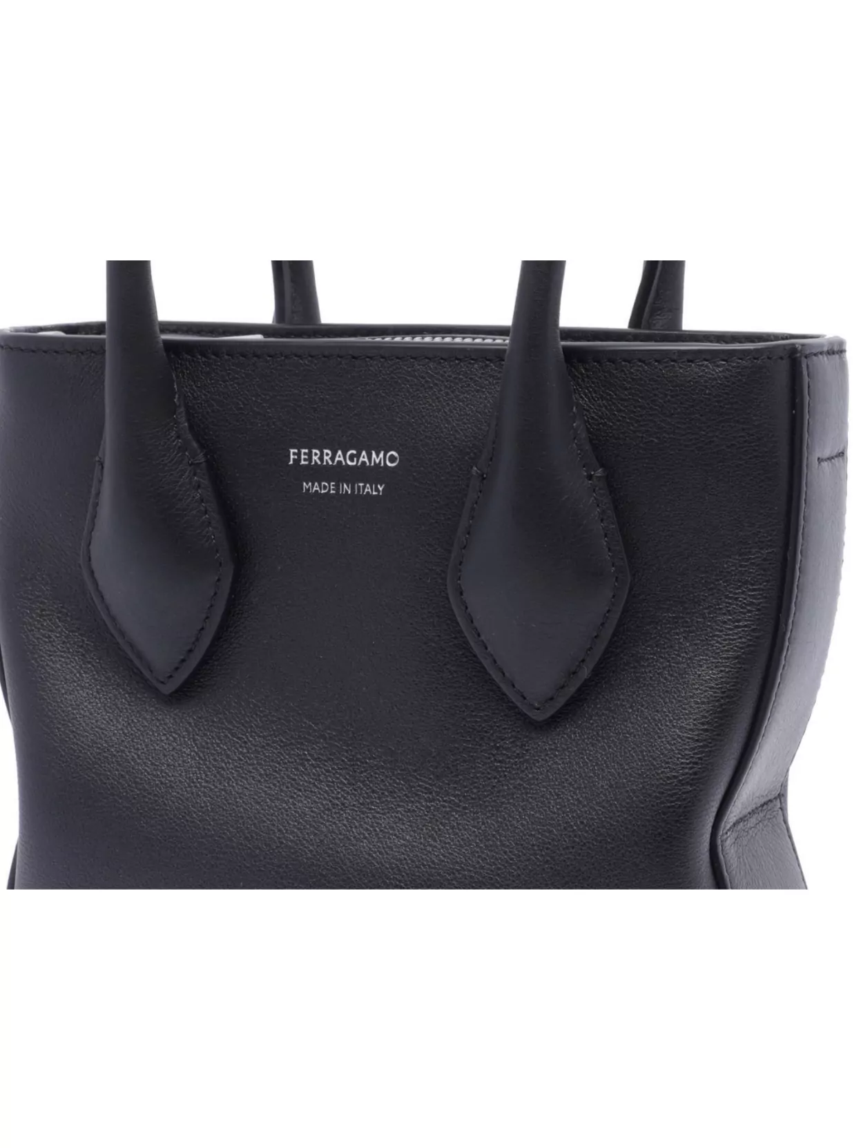 Shop Ferragamo Tote Bag With Removable Strap And Handles