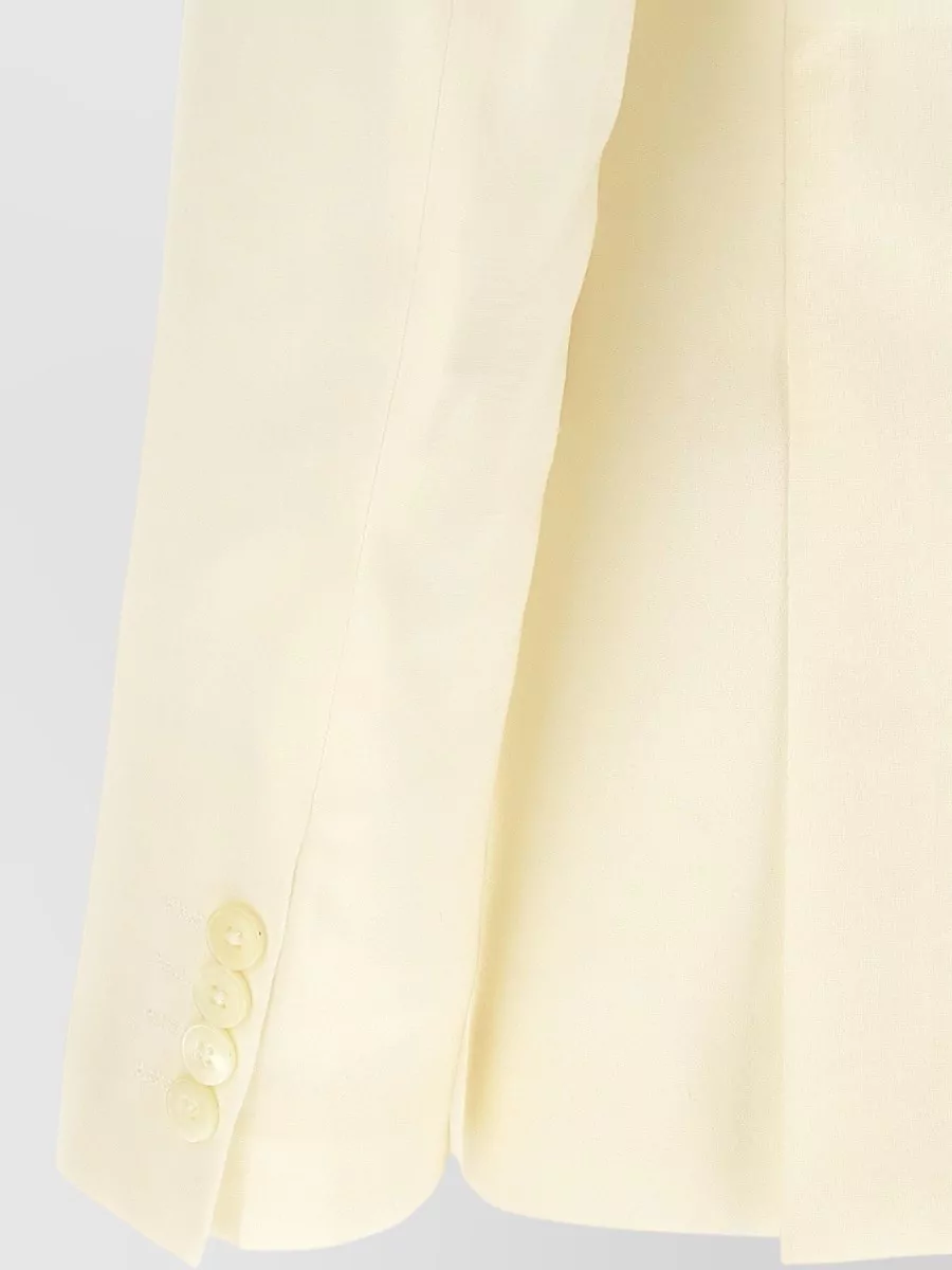 Pal Zileri Wool Suit Ceremony Line Notch Lapel