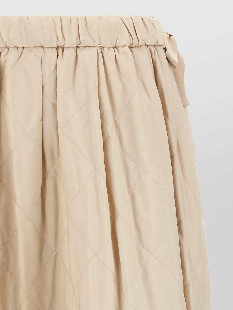 Weekend Max Mara Quilted midi skirt