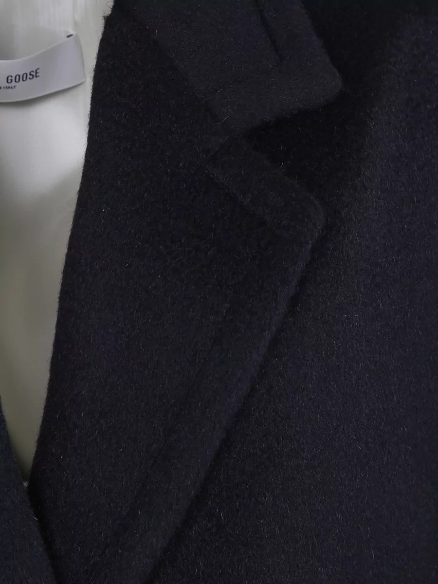 Golden Goose Virgin Wool Mohair Single-Breasted Coat
