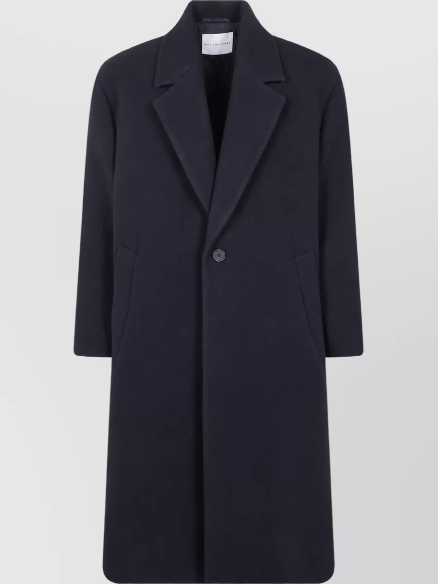 Studio Nicholson cashmere wool single-breasted coat