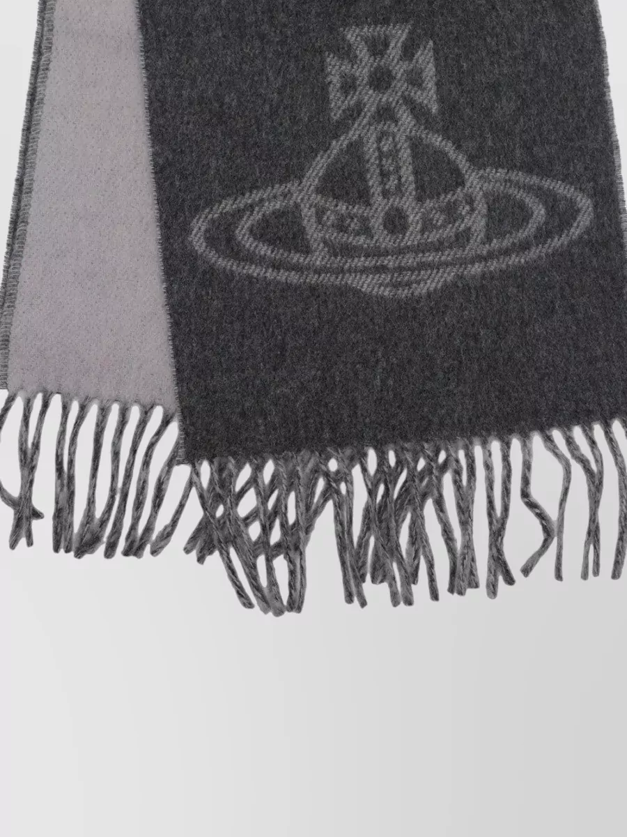 Vivienne Westwood Wool Jacquard Scarf