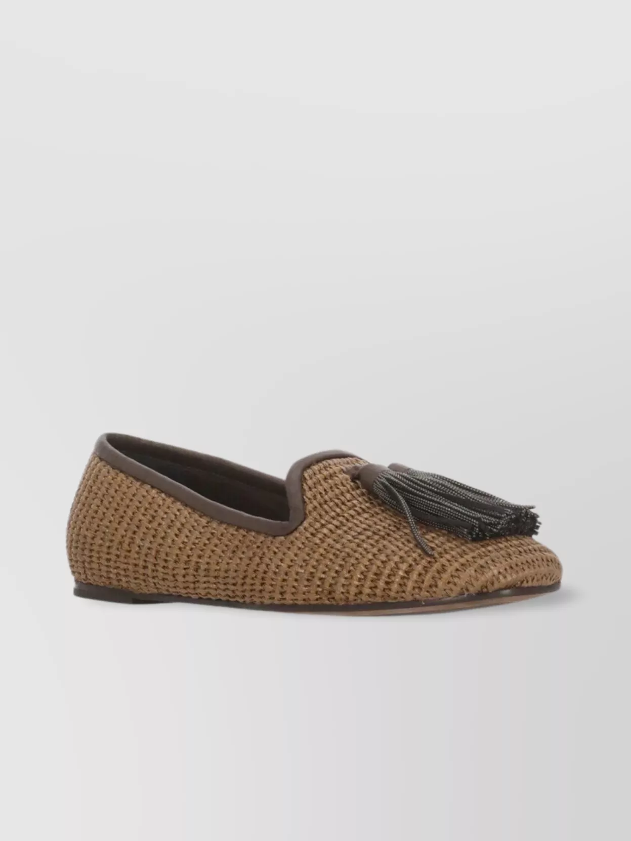 Brunello Cucinelli Woven Pattern Lace-up Shoes