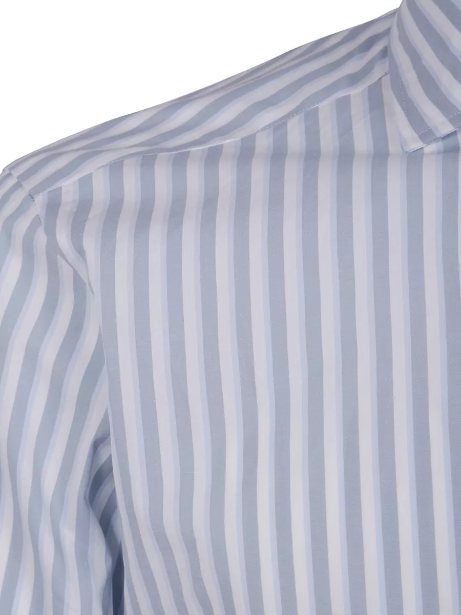 Barba Napoli Striped Shirt