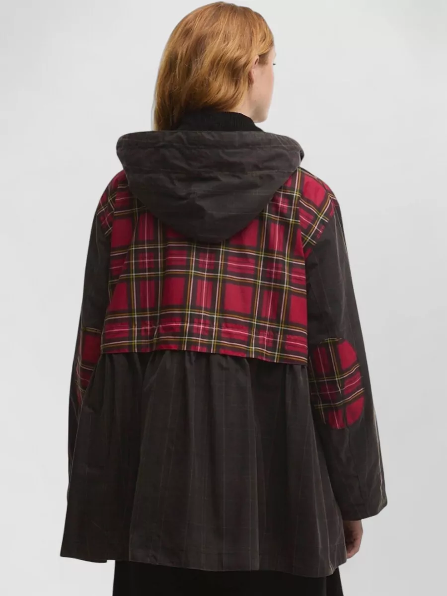 Barbour Waxed Cotton Single-Breasted Coat