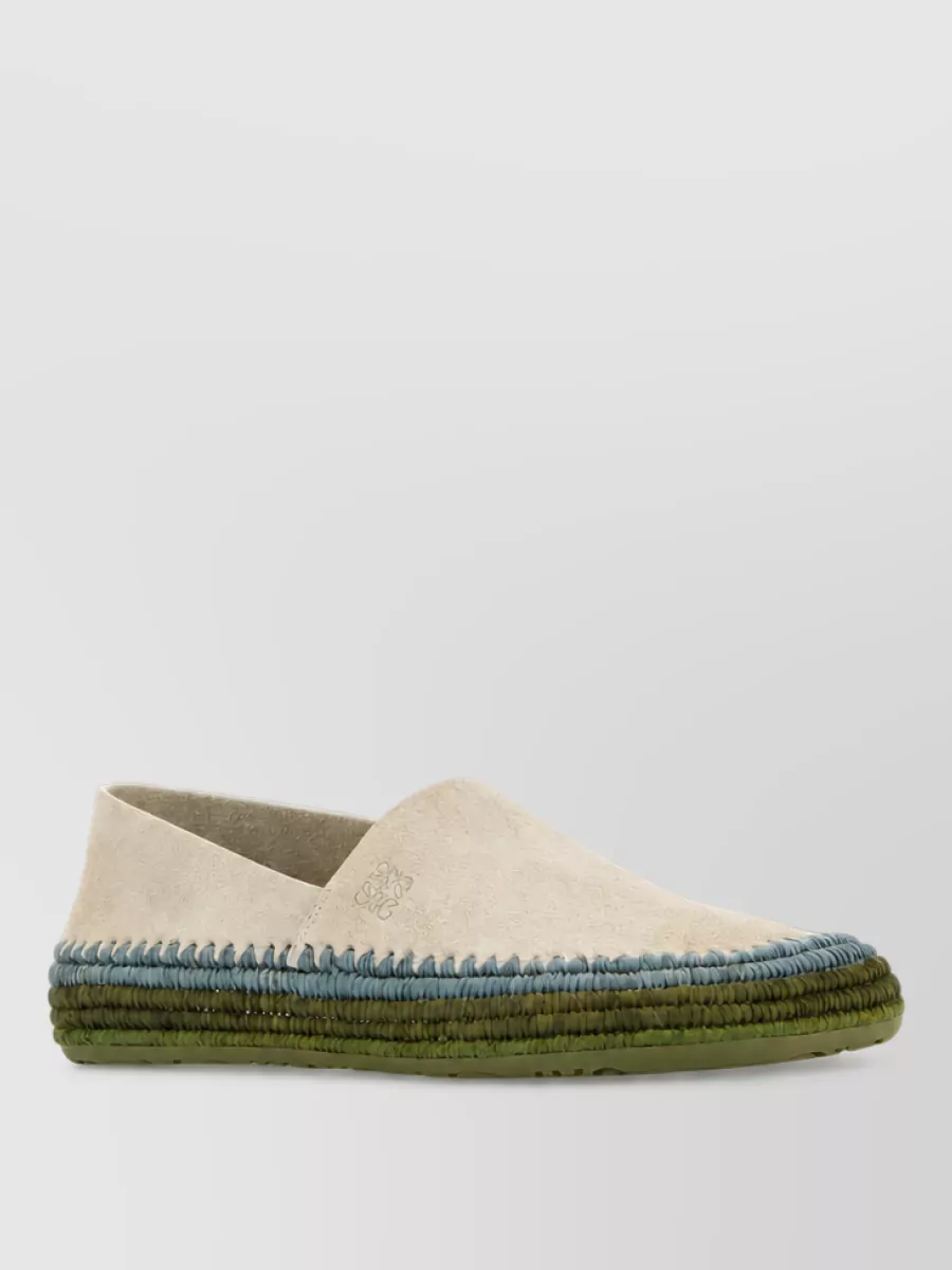 Loewe Paula's Ibiza suede espadrilles