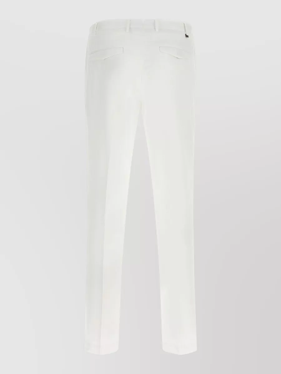 Pt Torino Cotton Straight-Leg Trousers