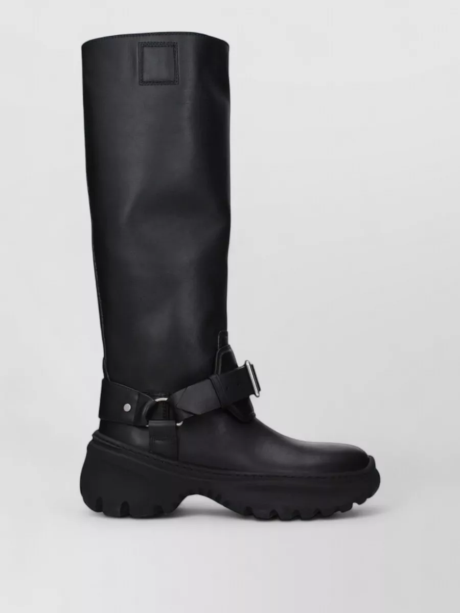 Burberry Leather Tall Boots