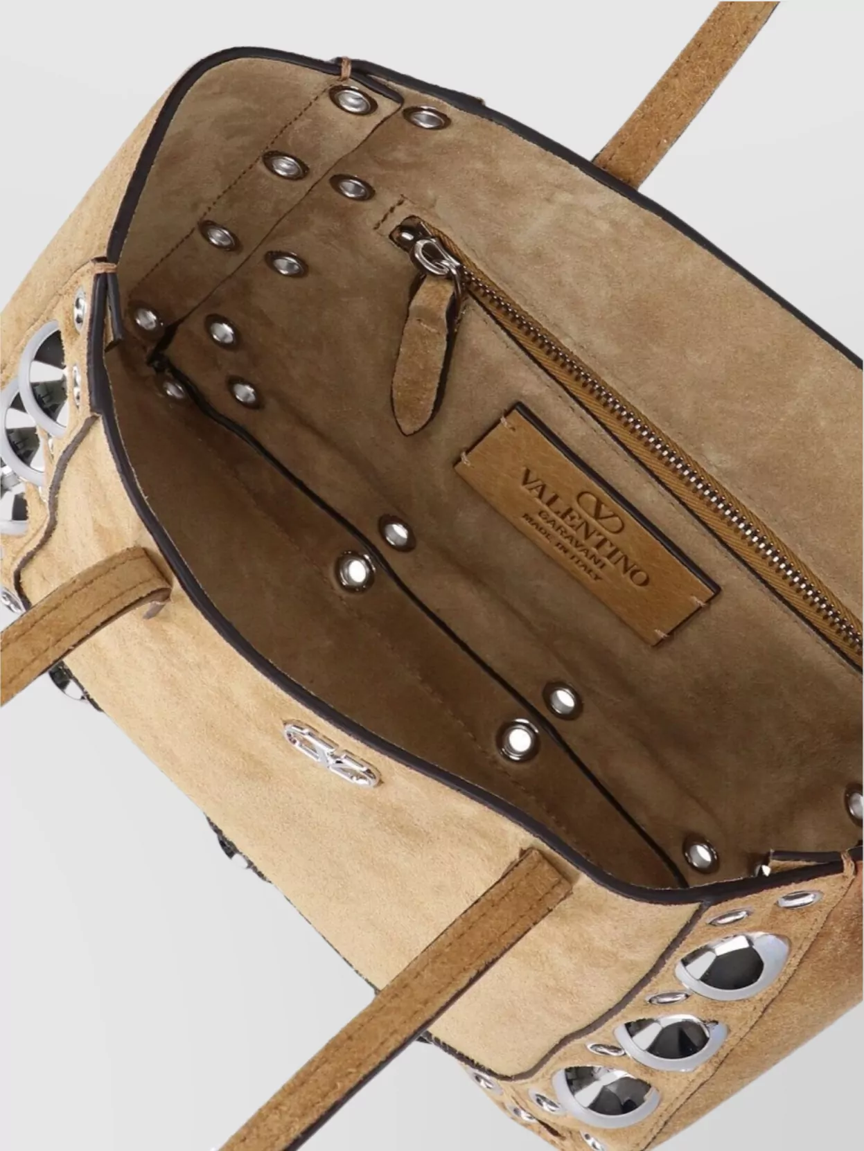 Valentino Garavani Studded Dual Handle Tote Bag