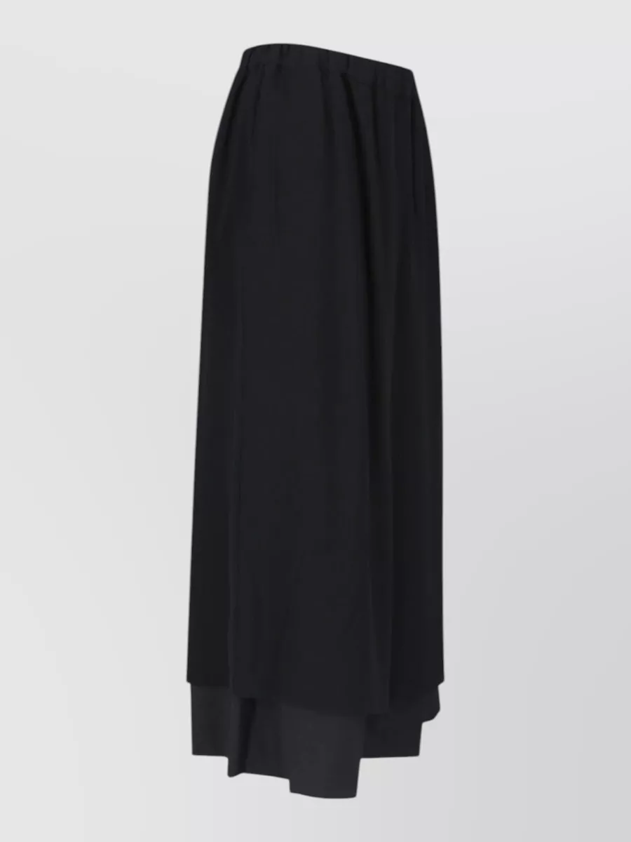Comme Des Garçons Wool A-Line Skirt