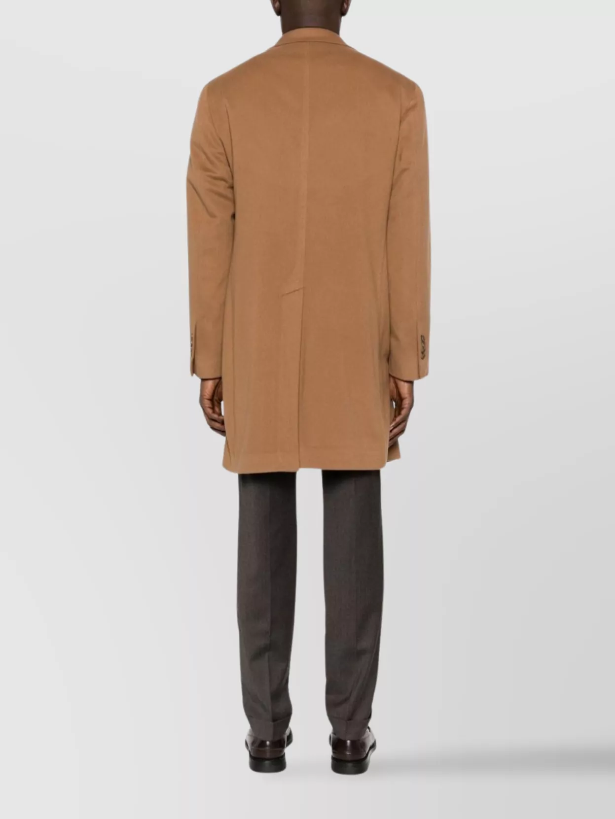 Tagliatore Tailored Single-breasted Coat Featuring Pockets In Black