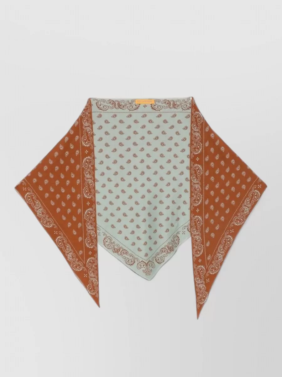 Guest In Residence silk paisley-print foulard