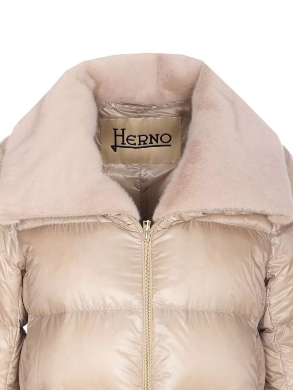 Herno Long Padded Jacket High Collar